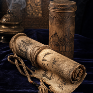Qiang Sheepskin Scroll