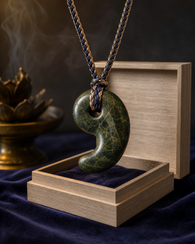 Magatama — "Soul-Jewel" Ritual Stone, hero view