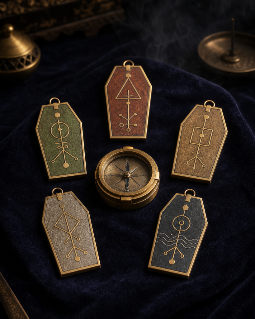 Five Elements Talismans