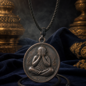 Phra Pidta Closed-Eye Medal