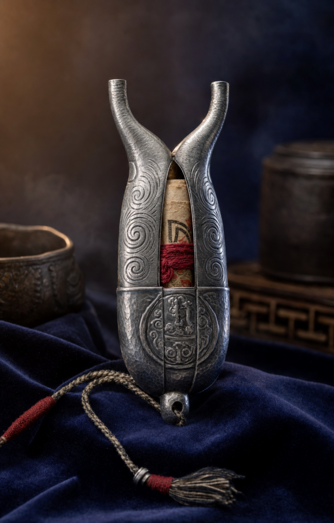 Miao Silver & Dongba Scroll